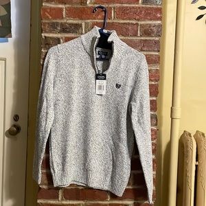 Boys Heather grey sweater by Chaps in size 14-16.
